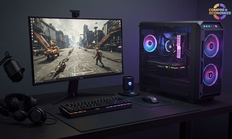 O que é um PC gamer com (customização)?