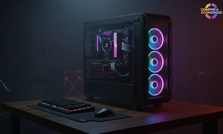 PC Gamer T-ASUS Creeper: Análise do i3 12100 com RTX 4060, uma combinação surpreendente.