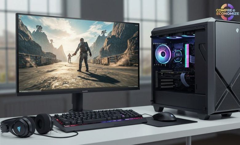 PC Gamer T-GAMER Executor: O Ryzen 7 5700G com Radeon RX 7600 é uma combinação matadora?