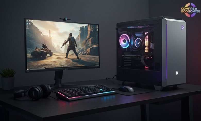 Quais são as principais especificações do PC Gamer T-POWER Kreator Ryzen 7 5800XT?