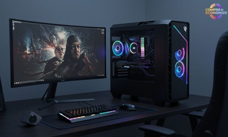 Quais são as vantagens de um PC gamer com SSD de 1TB em relação a um de 480GB?